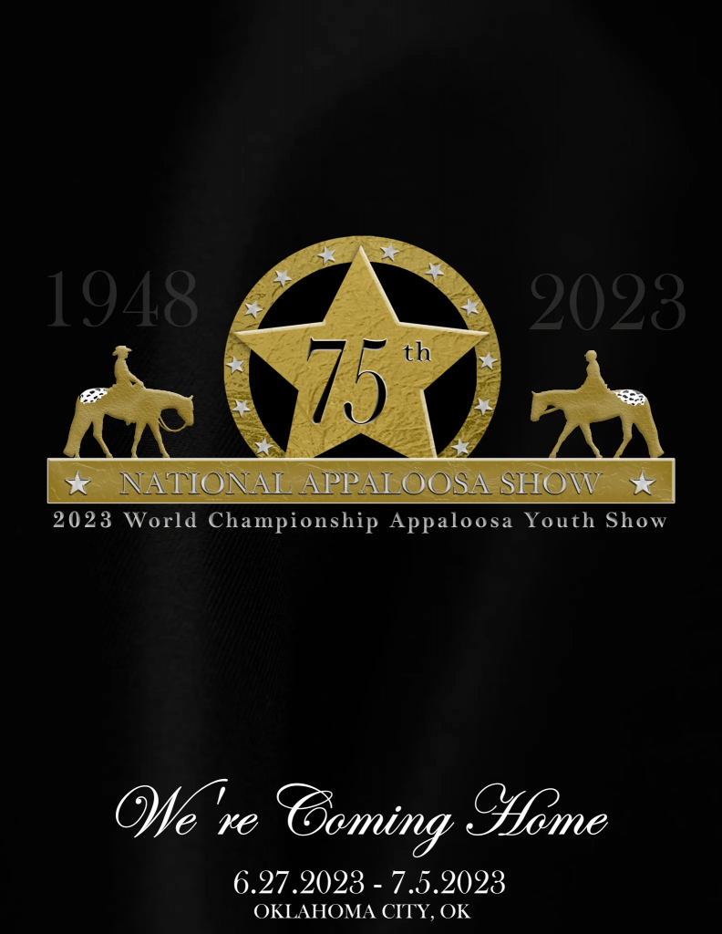 75th Year Nationals and Youth World Show Flyer for 2023